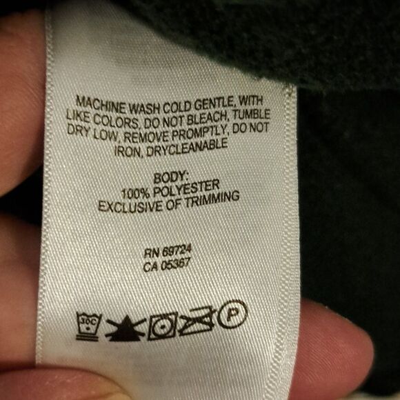 Columbia Dark Green Fleece Jacket size XL - Picture 3 of 6